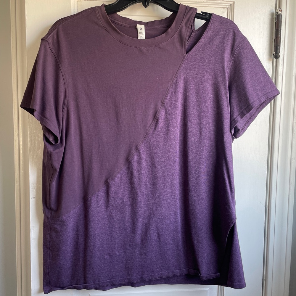lululemon Short Sleeve Cut-Out tee